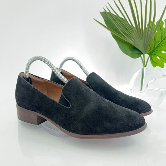 Sofft Women's Severn Shootie Loafer Slip On Boot Size 10 Black Suede Low Heel - Picture 2 of 15